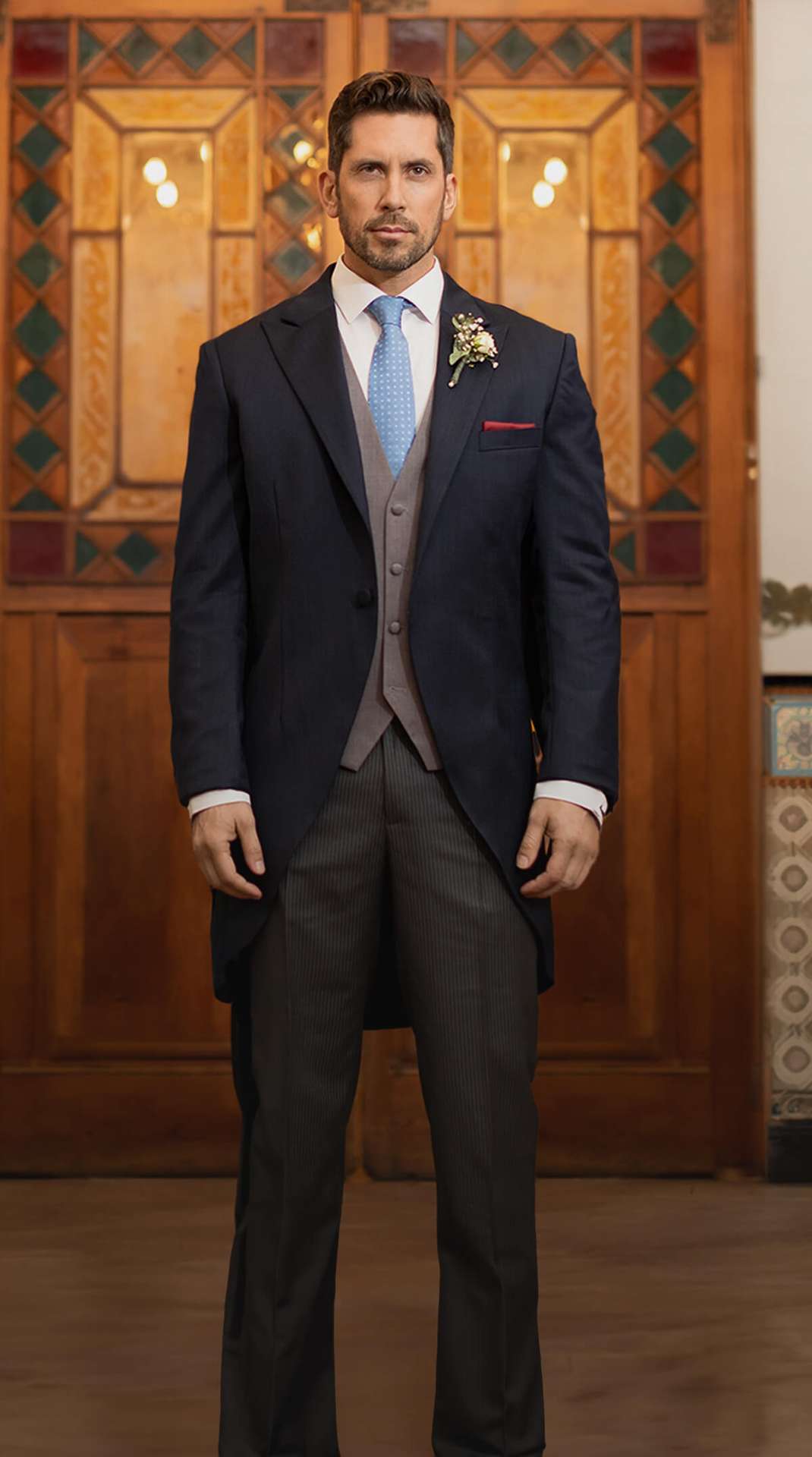 Chaqué morning dress para bodas de día Bogotá - Paola Dimaya